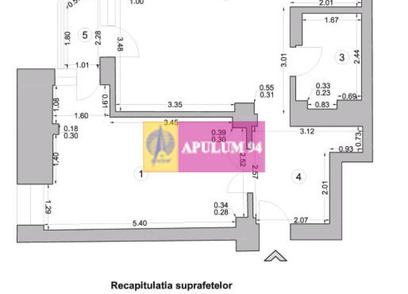 Apartament 2 camere Bulevardul Unirii-Zepter